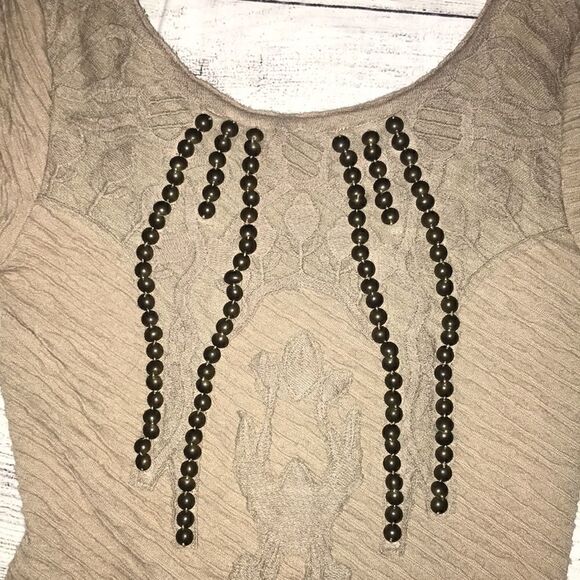 Free People Studded Textured Bodycon Dress - Picture 6 of 10